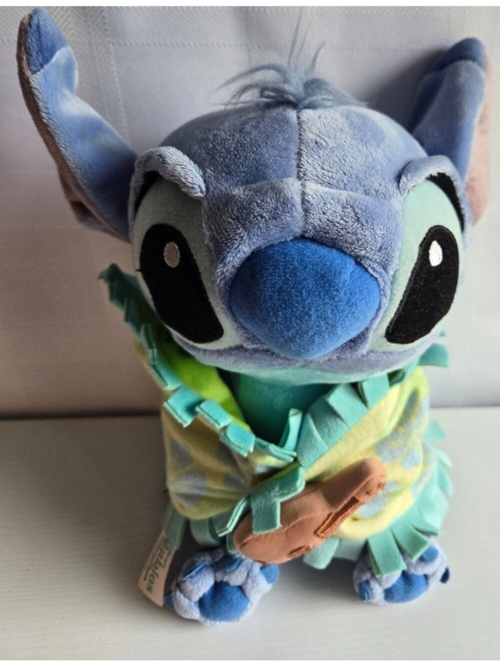 Disney Parks Baby Stitch in a Blanket Soft Toy Ukulele Plush Doll Cuddly